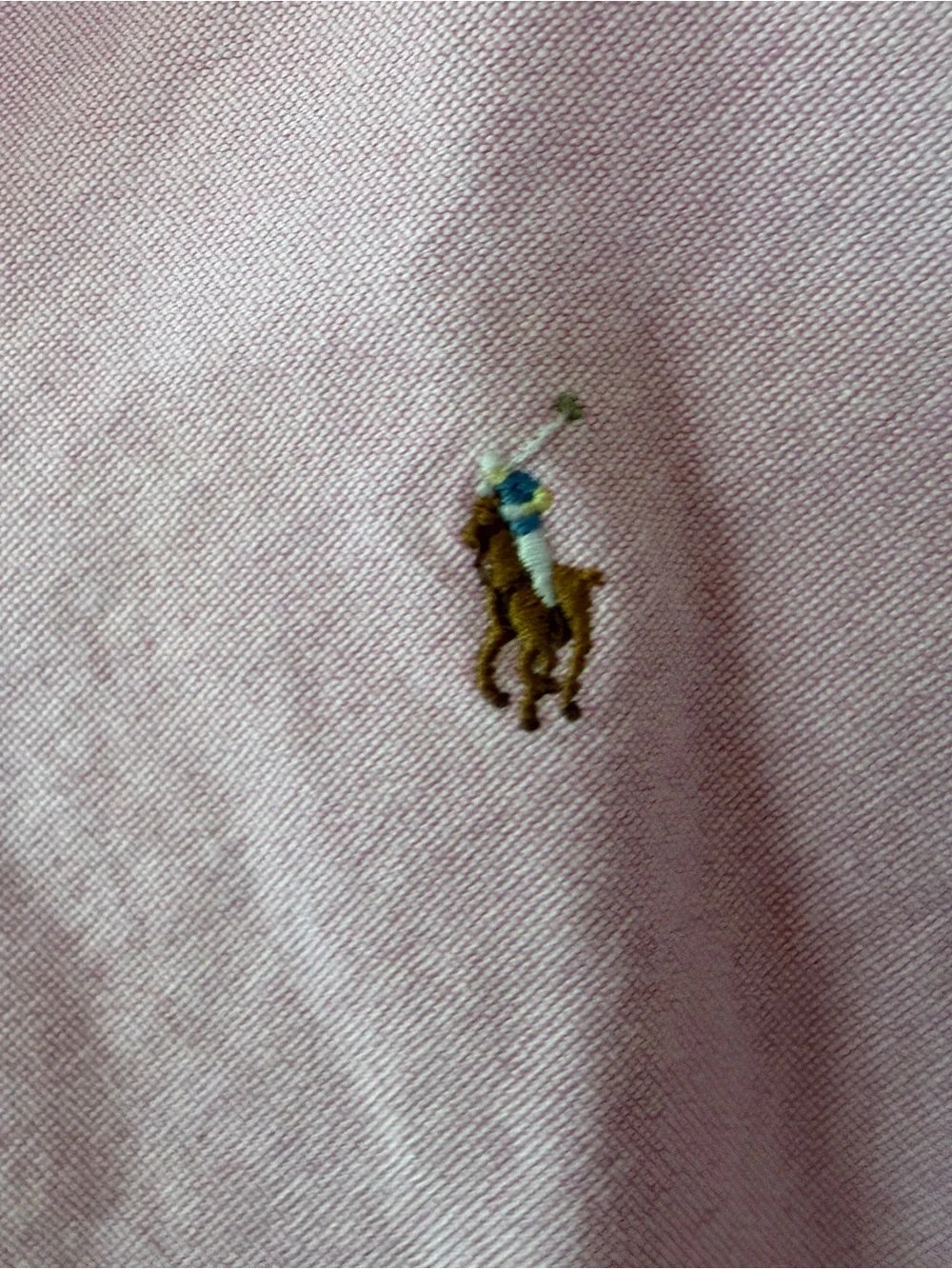 Ralph Lauren Light Pink Button-Down Oxford Shirt